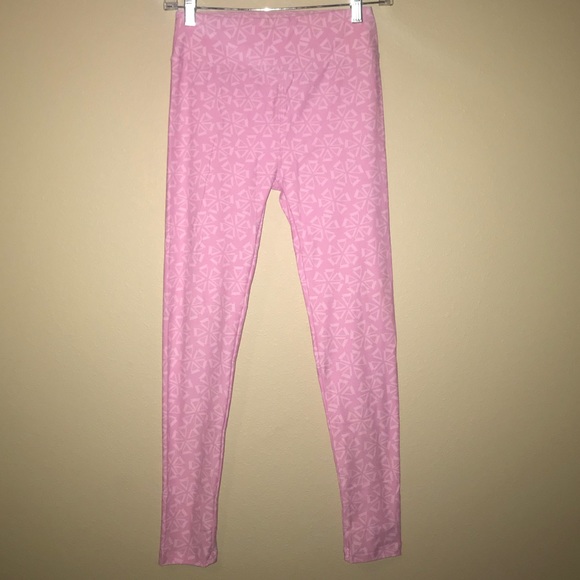 LuLaRoe Pants - Brand new pink LuLaRoe leggings, one size